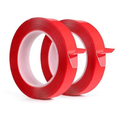 Нанолента-присоска, прочная, вязкая, многоразовая, прозрачная, двухсторонняя, моющаяся